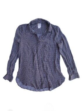 The Wise Avoid The Wicked 100% Silk Haute Hippie Blouse